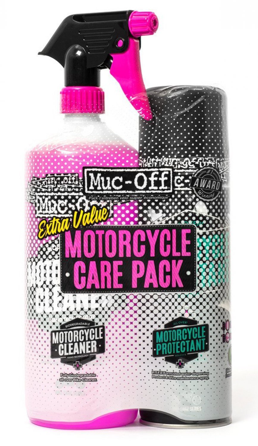 ערכה לניקוי והגנה לאופנוע מאק אוף – MUC-OFF MOTORCYCLE CARE DUO KIT