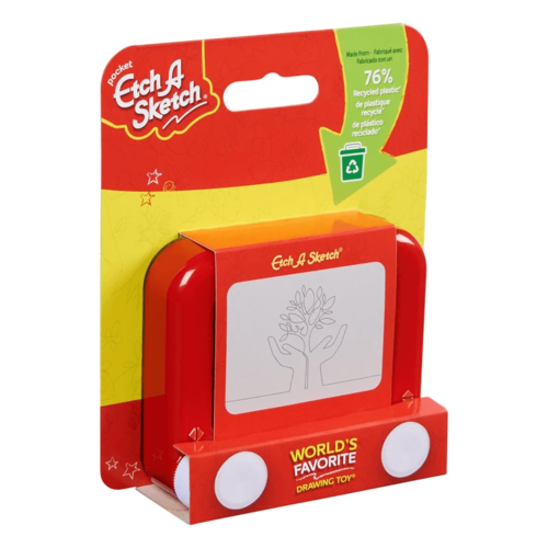 לוח ציור מחיק אדום מיני ETCH AND SKETCH 