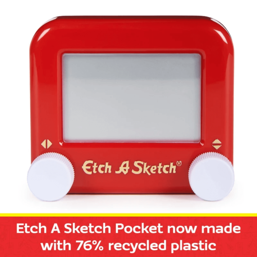 לוח ציור מחיק אדום מיני ETCH AND SKETCH 