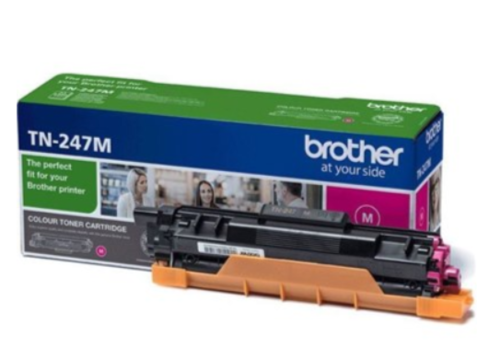 טונר אדום מקורי Brother TN-247M למדפסת Brother
