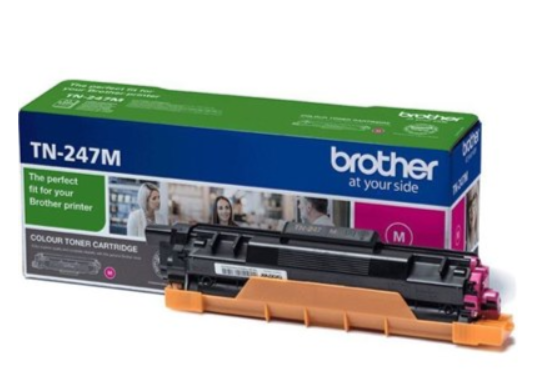 טונר מקורי אדום Brother TN-247M MFC-L3710 / 3730 / 3750 2.3K