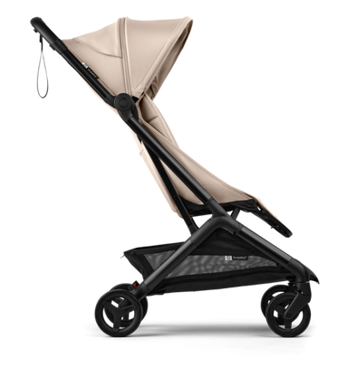 טיולון בוגבו בטרפליי 2 Bugaboo Butterfly קומפקטי מגיל לידה עם קיפול ביד אחת ואישור עלייה למטוס- חול מדבר