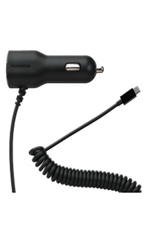 מטען רכב MicroUSB  