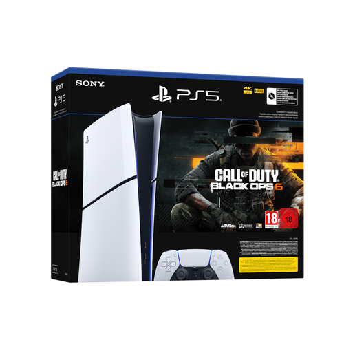 קונסולה Playstation 1TB Slim Digital Edition PS5 + Call of Duty BO6