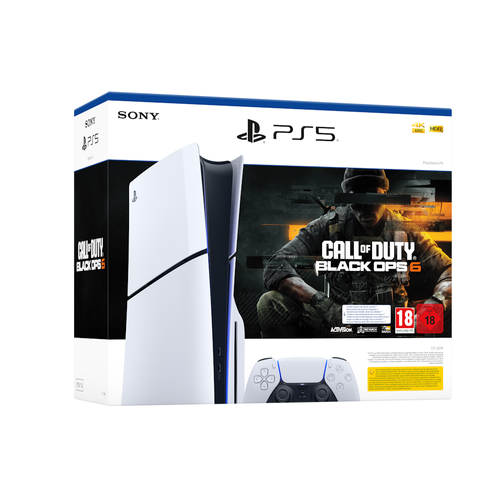 קונסולה Playstation 1TB Blu-Ray Slim PS5 + Call of Duty BO6