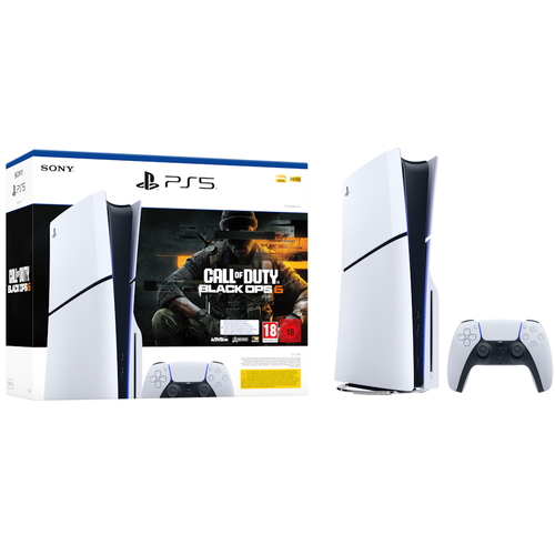 קונסולה Playstation 1TB Blu-Ray Slim PS5 + Call of Duty BO6