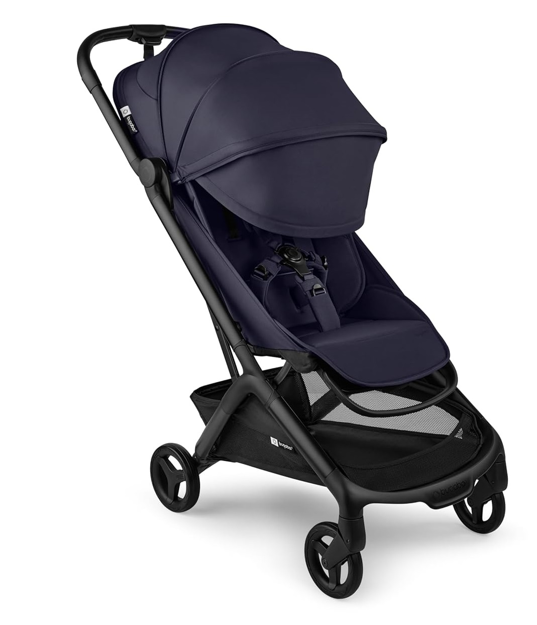טיולון בוגבו בטרפליי 2 Bugaboo Butterfly קומפקטי מגיל לידה עם קיפול ביד אחת ואישור עלייה למטוס- כחול אינדיגו