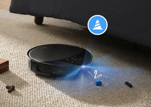 מזה מכשולים גדולים  שואב אבק רובוטי ROBOROCK SAROS 10R