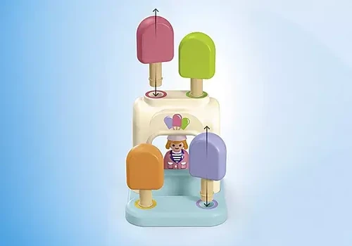 משחק פליימוביל גן משחקים עם מגלשה ענקית לגילאי 1+