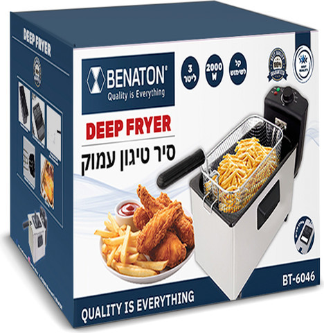 סיר טיגון 3 ליטר BT-6046 BENATON