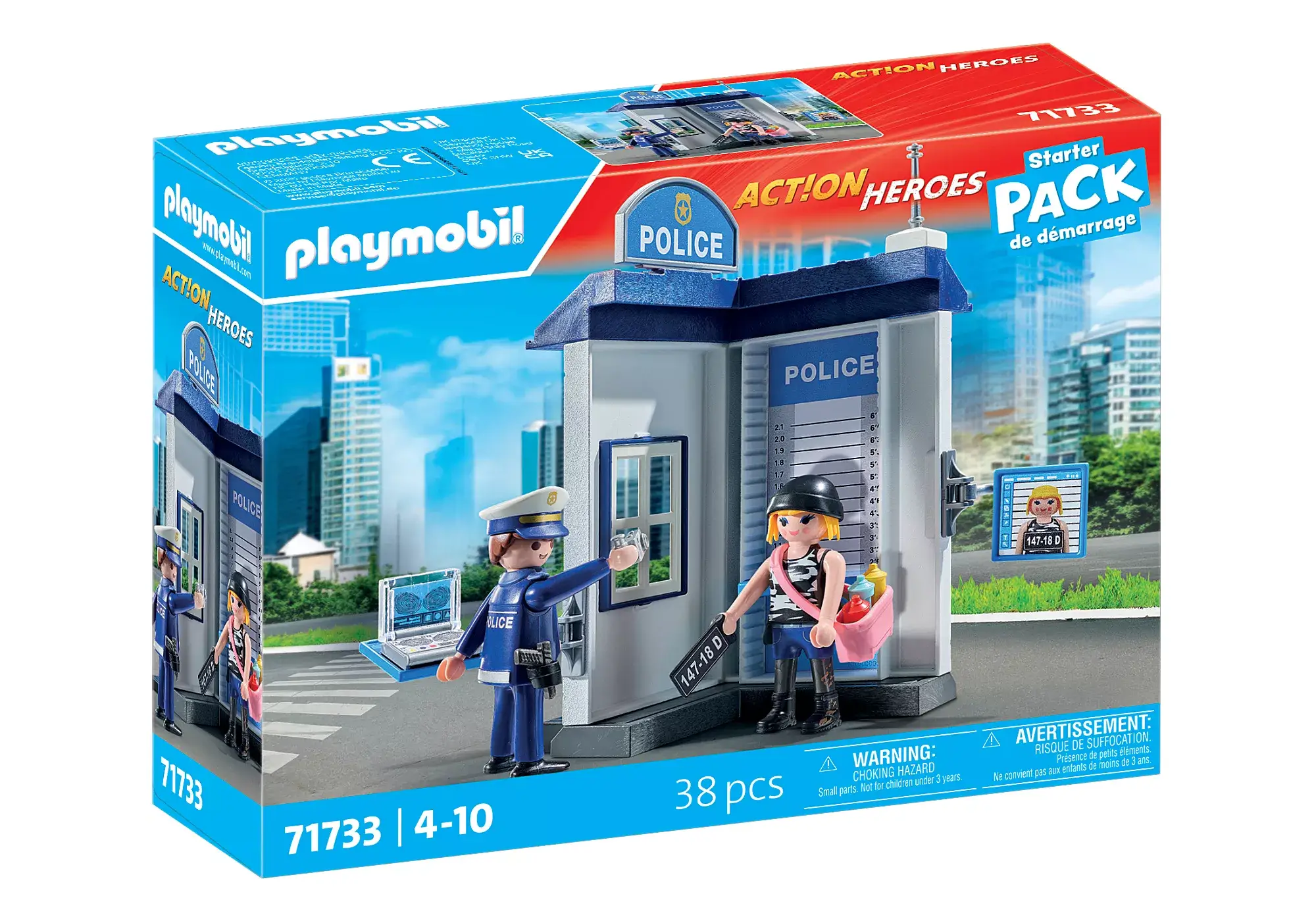 משחק פליימוביל חדר חקירות משטרתי, טביעת אצבעות לגילאי 4+