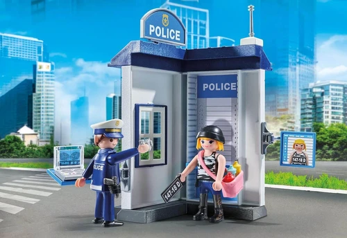 משחק פליימוביל חדר חקירות משטרתי, טביעת אצבעות לגילאי 4+