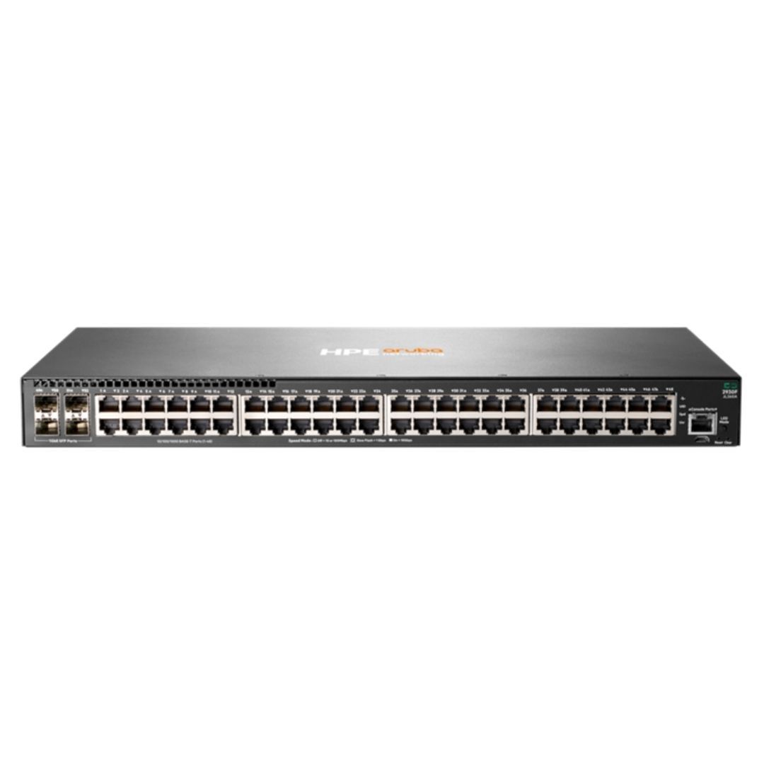 מתג מנוהל מלא HPE Aruba Networking 2930F 48G 4SFP Switch Layer 3