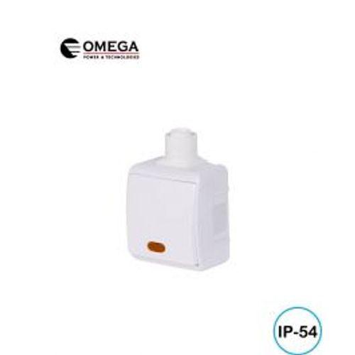 מפסק דו קוטבי מואר IP54 מוגן מים Omega