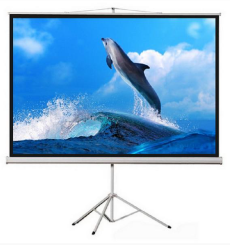 מסך הקרנה ידני Athena-Vega בגודל 203x203 ס