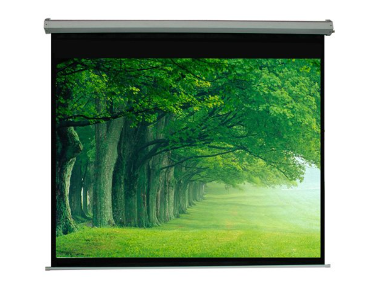 מסך הקרנה גלילה חשמלי SINOSCREEN (E203X203S) SCREEN 203X203 