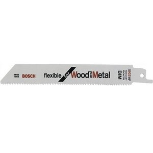 להבי מסור חרב לעץ עם מתכת BOSCH S 922 HF 