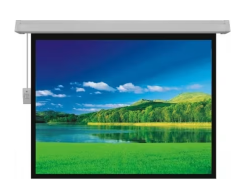 מסך הקרנה חשמלי SINOSCREEN 244x244 ס