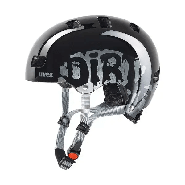 קסדת אופניים לילדים שחור - UVEX KID 3 HELMET
