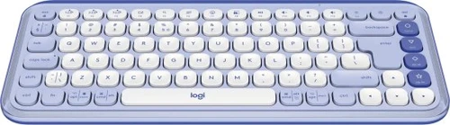 מקלדת אלחוטית Logitech POP Icon Keys סגול לוג'יטק