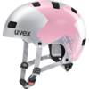 קסדת אופניים לילדים ורוד / כסוף - UVEX KID 3 HELMET