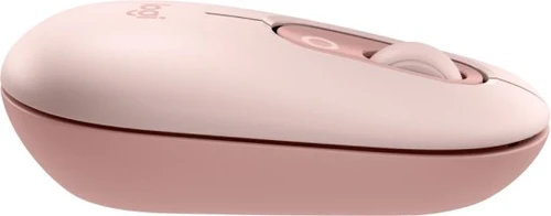מקלדת ועכבר אלחוטיים Logitech POP ICON ורוד לוג'יטק 