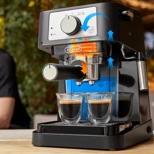 מכונת קפה אספרסו DeLonghi Stilosa EC260BK