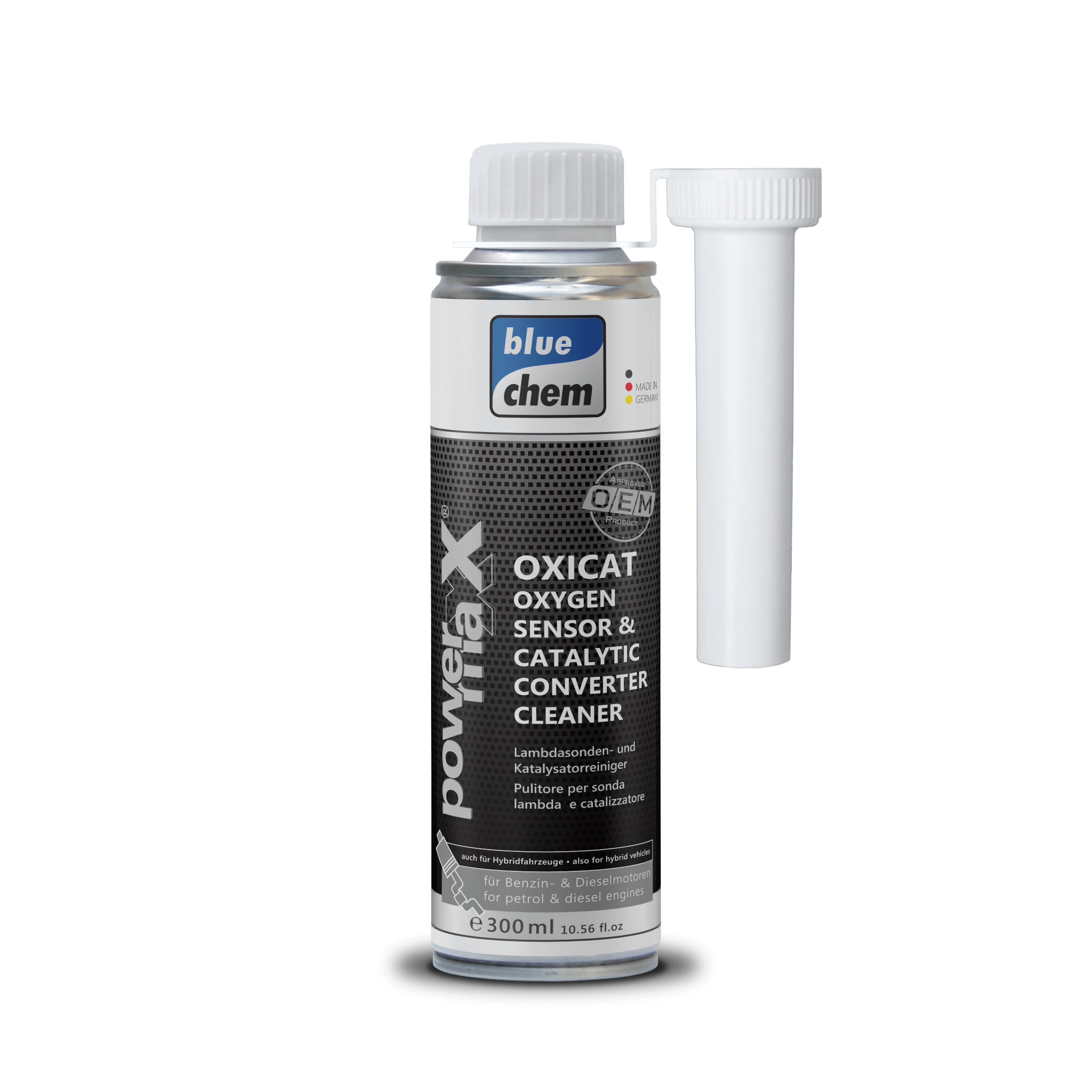 ‏תוסף לניקוי ממיר קטליטי וחיישן חמצן Bluchem Oxicat