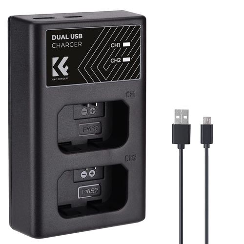 מטען USB כפול K&F Concept FW50
