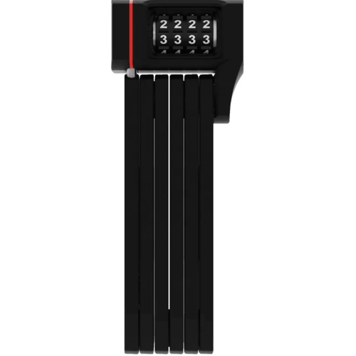 מנעול אופניים אבוס קומבינציה רמה 7 שחור - ABUS BORDO 5700/80 COMBO