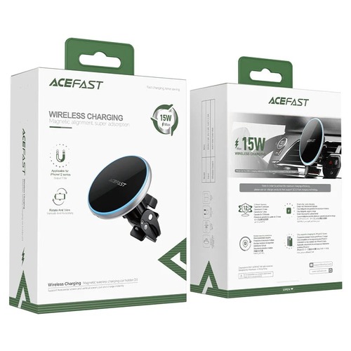 מטען אלחוטי מגנטי לרכב, תושבת פתח אוורור, MagSafe