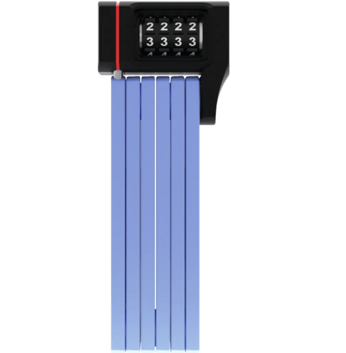 מנעול אופניים אבוס קומבינציה רמה 7 כחול - ABUS BORDO 5700/80 COMBO
