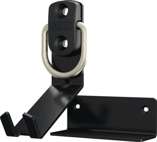 מעמד אופניים לקיר + חבק נעילה אבוס - ABUS WBA65