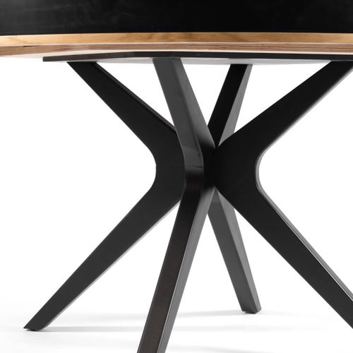 MARLEN SET Non-Expandable | סט פינת אוכל עגולה לא נפתחת דגם מרלן הכוללת 4 כיסאות מרופדים