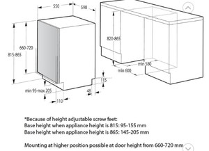 מדיח כלים ‏רחב Gorenje GV620E10 גורנייה גורניה