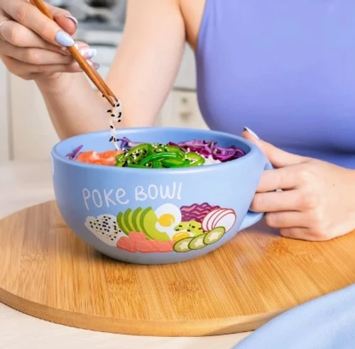 פוקי בול לארוחה בקערה Poke Bowl