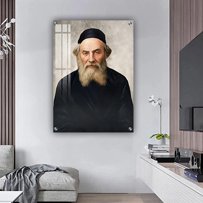 תמונות צדיקים - תמונת החפץ חיים על קנבס/זכוכית