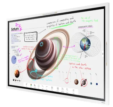 מסך מחשב אינטראקטיבי Samsung Flip Pro WM55B 4K סמסונג