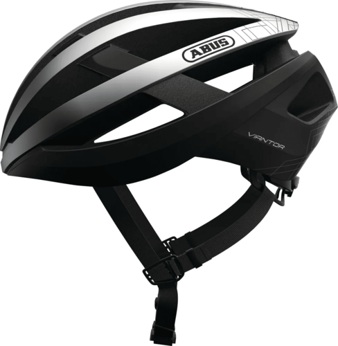 קסדת אופניים אבוס כסף - ABUS VIANTOR HELMET
