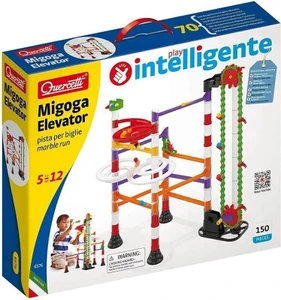 מנהרת גולות עם מעלית Quercetti - Migoga Elevator - Marble Run 6576