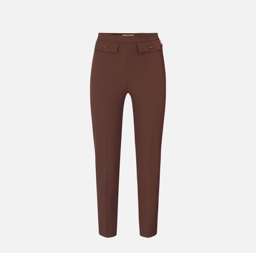 Double crêpe trousers