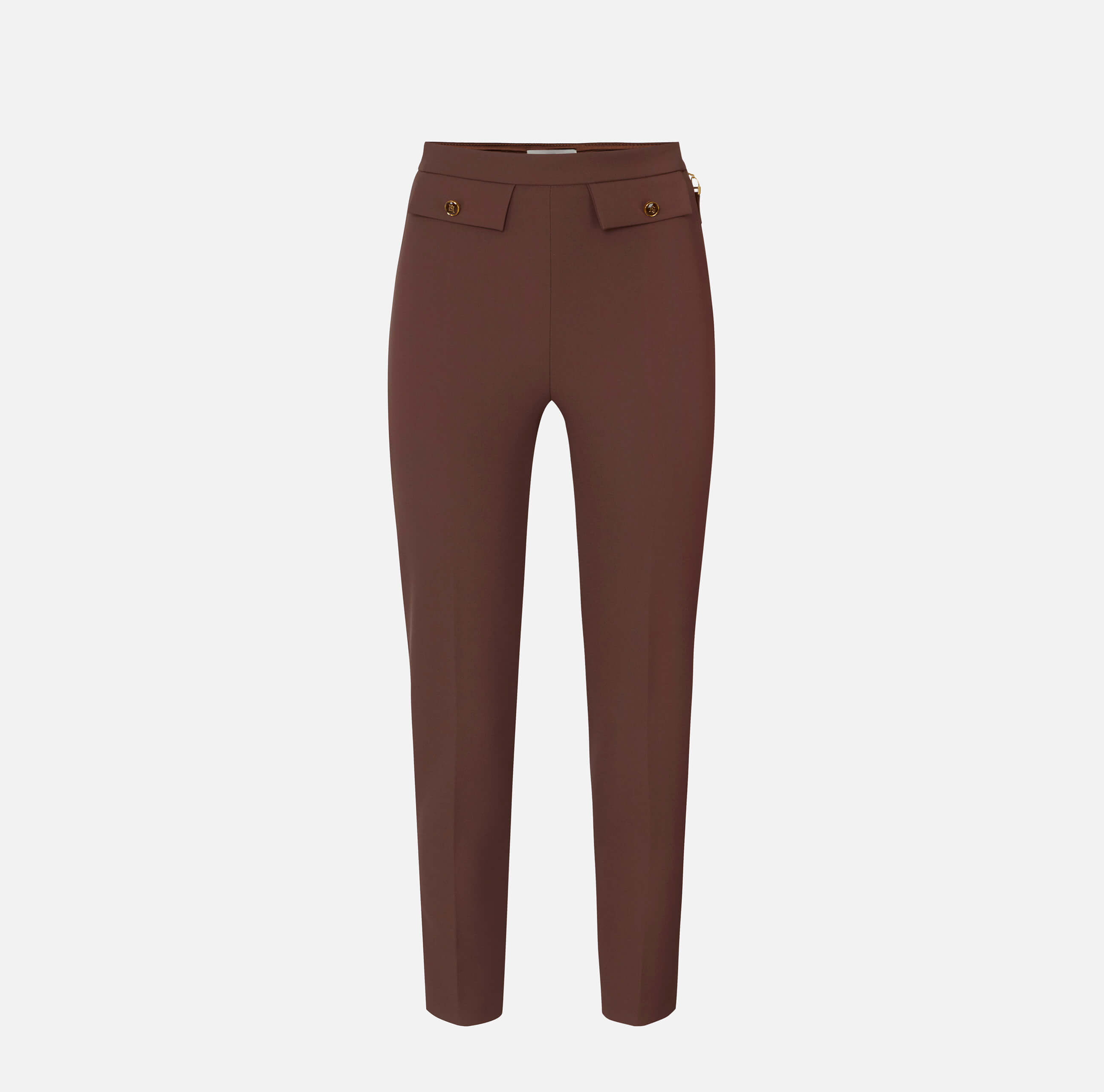 Double crêpe trousers