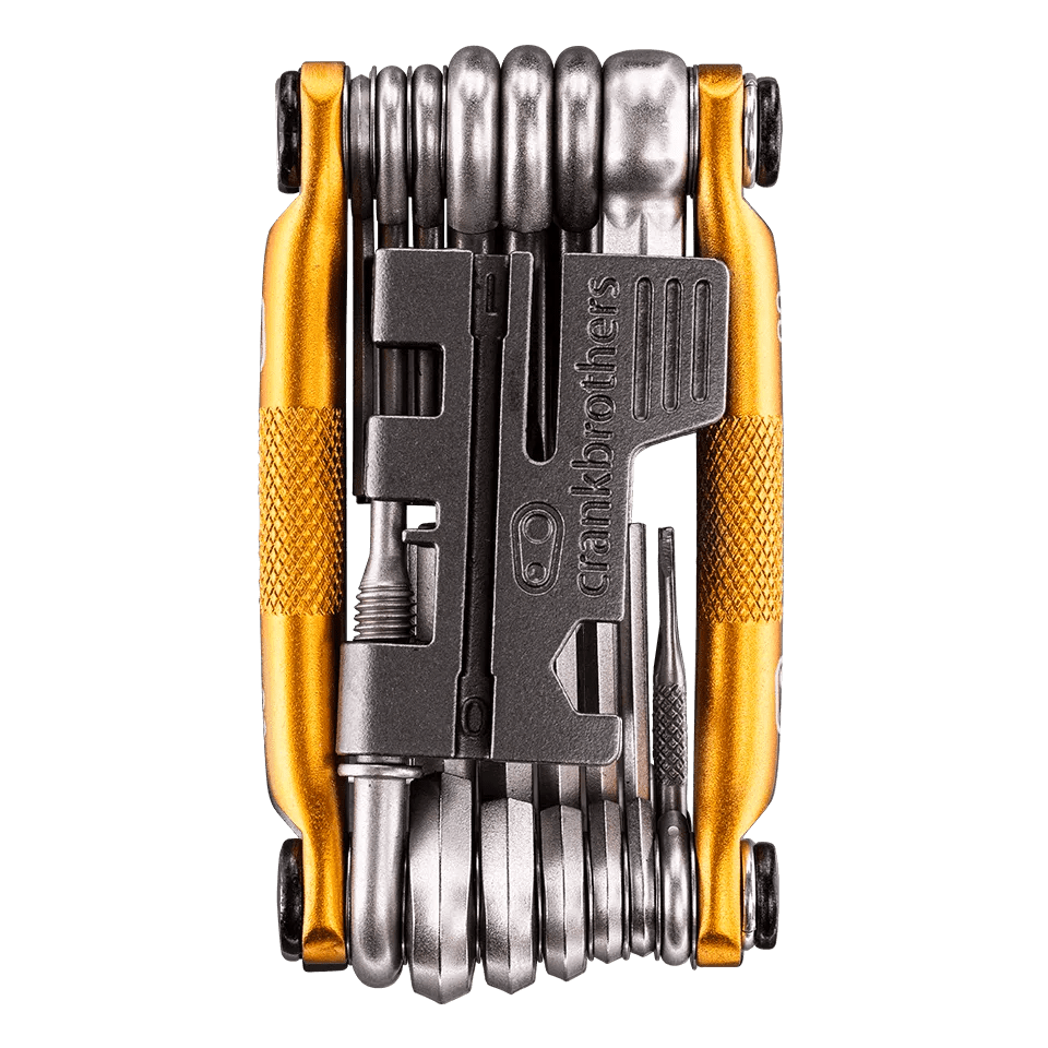 אולר מולטי טול זהב - CRANK BROTHERS 20 MULTITOOL