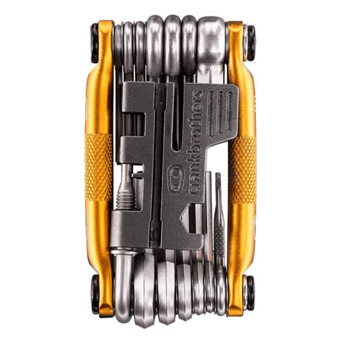 אולר מולטי טול זהב - CRANK BROTHERS 20 MULTITOOL