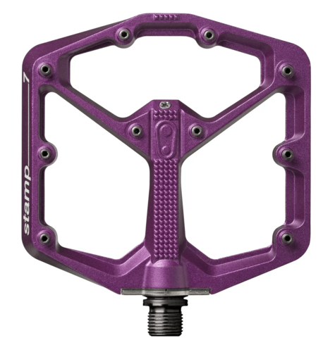 זוג פדלים אלומיניום סגול - CB STAMP 7 PEDALS