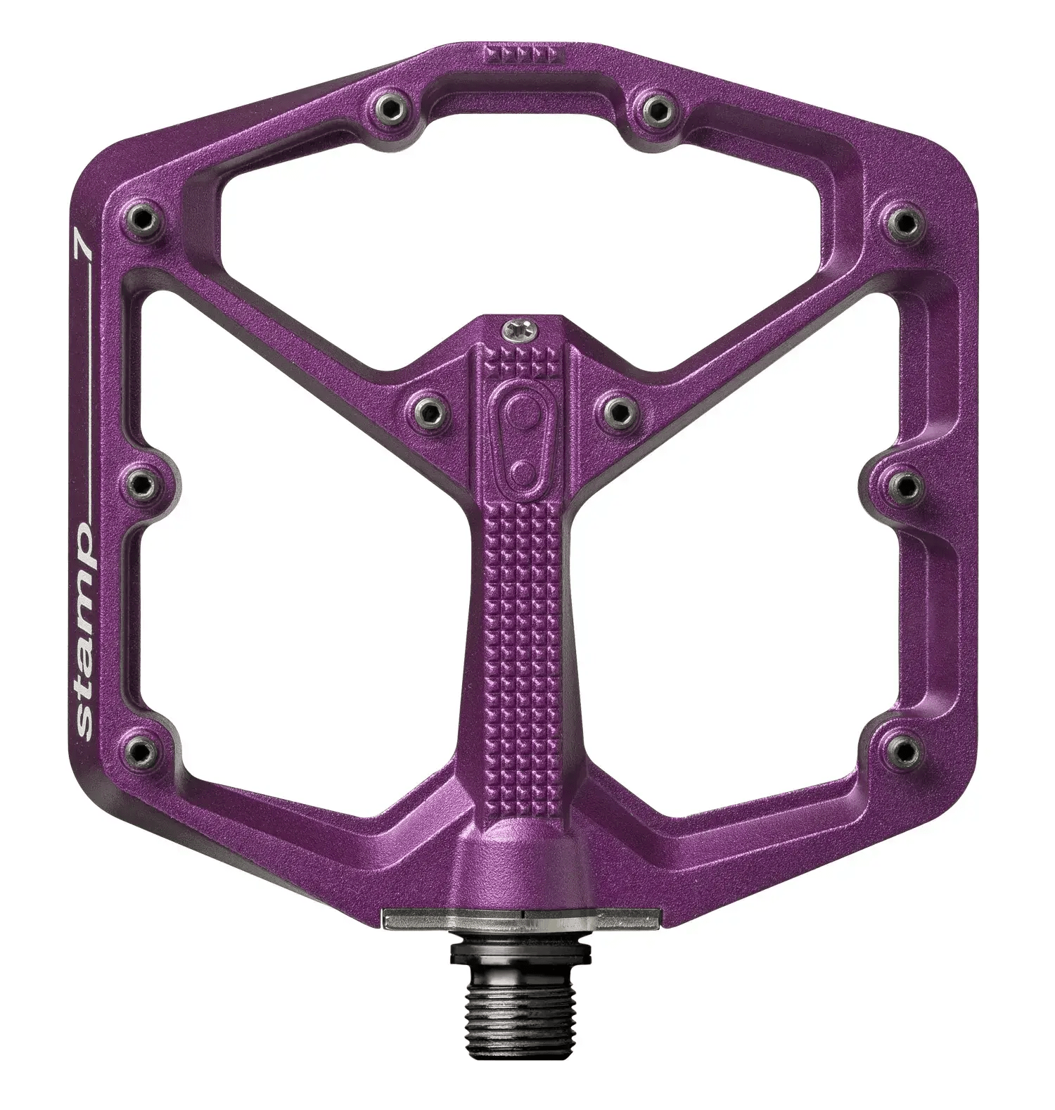 זוג פדלים אלומיניום סגול - CB STAMP 7 PEDALS