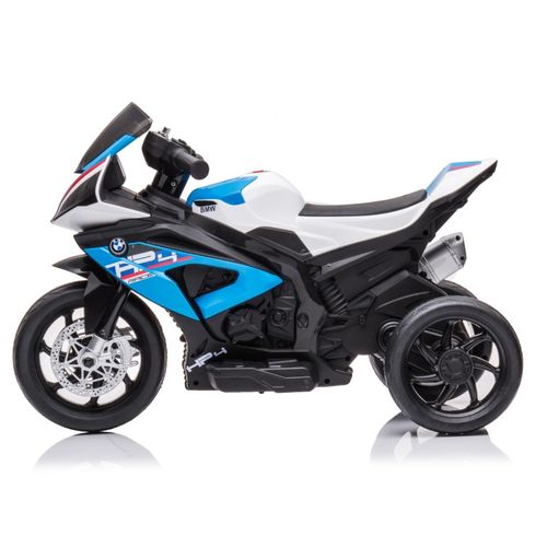 אופנוע ב.מ.וו BMW ממונע לילדים 12 וולט 3 גלגלים כחול