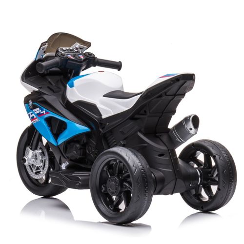 אופנוע ב.מ.וו BMW ממונע לילדים 12 וולט 3 גלגלים כחול