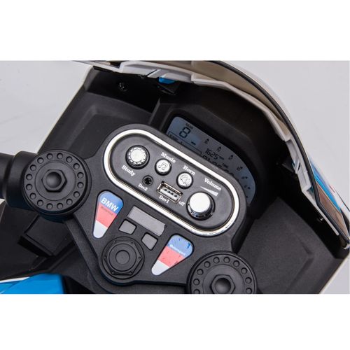 אופנוע ב.מ.וו BMW ממונע לילדים 12 וולט 3 גלגלים כחול