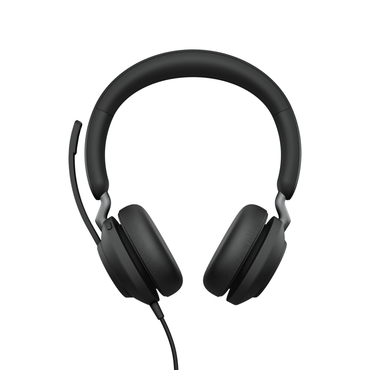 אוזניות חוטיות Jabra Evolve2 40 SE, USB-C/A, MS Stereo Headset, Black - 24189-999-799
